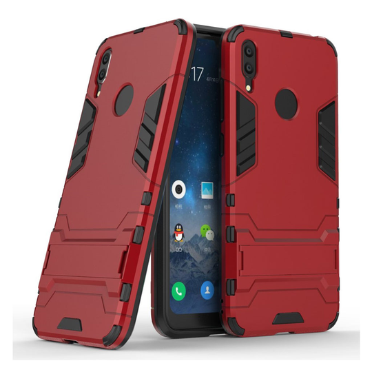 Huawei Y7 2019 skyddsskal - Röd