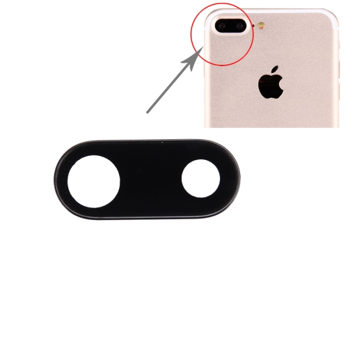 iPhone 7 Plus Kameralins till Bakkamera - Svart