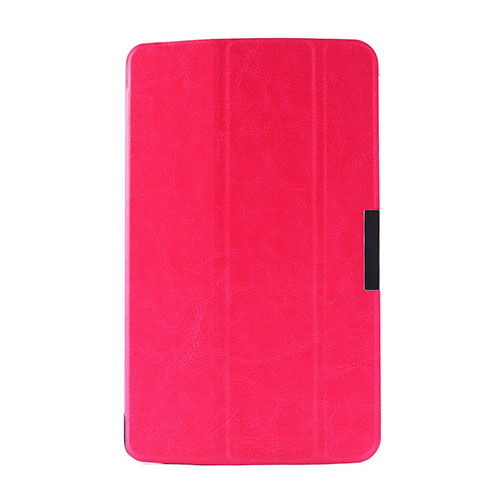 Garff LG G Pad 8.0 Läder Flip Fodral - Het Rosa