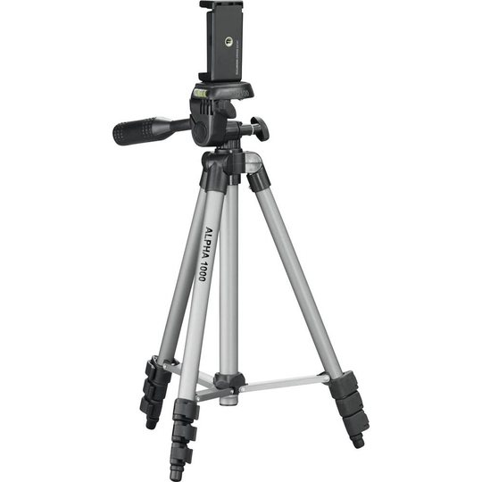 Cullmann Ministativ Arbetshöjd=106 cm (max) Silver, Svart Vattenpass