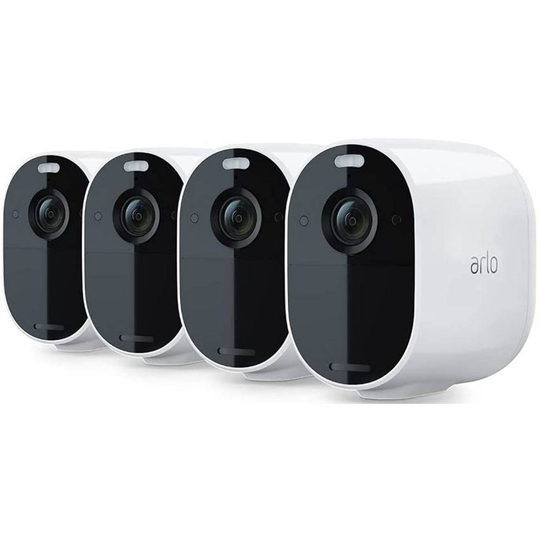 ARLO Essential Spotlight 4cam Kit VMC2430-100EUS WiFi IP-Övervakningskameraset med 4 kameror 1920 x 1080 pixel