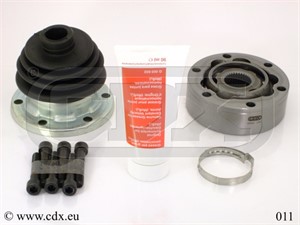 Drivknut, Bakaxel, Framaxel, på växellådssidan, Bakaxel vänster, framaxel höger, framaxel vänster, AUDI,SEAT,SKODA,VW, 191498104C, 1K049