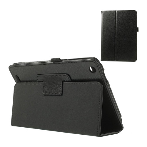 Gaarder Acer Iconia A1-830 Läder Flip Fodral - Svart