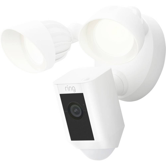 ring Floodlight Cam Wired Plus White 8SF1P1-WEU0 WiFi IP Övervakningskamera 1920 x 1080 pixel