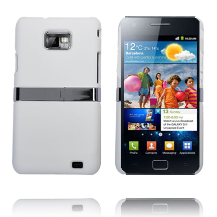 SlimLine Stativ Skal (Vit) Samsung Galaxy S2 Skal