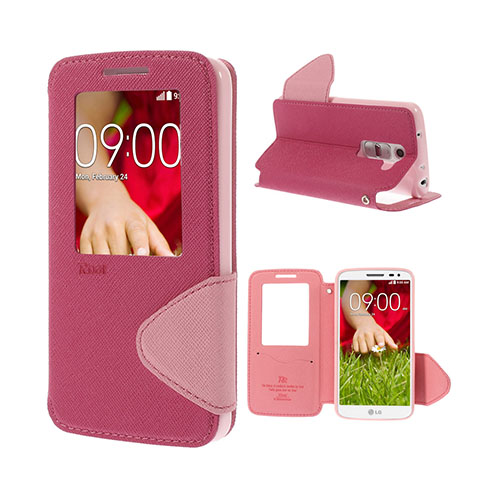 Marklund (Rosa) LG G2 Mini Flip-Fodral