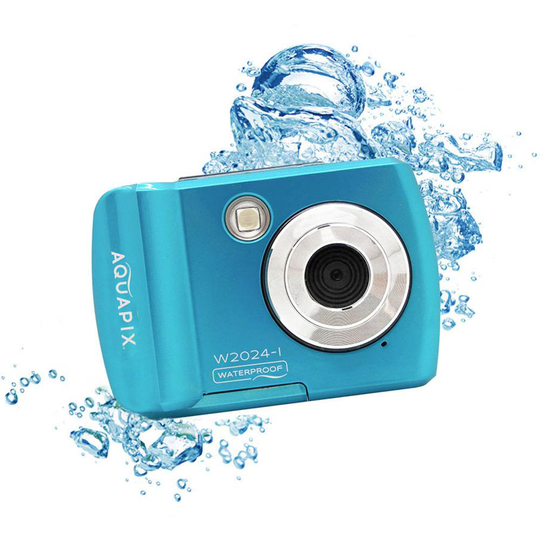Easypix W2024Splash Digitalkamera 16 Megapixel Blå Undervattenskamera