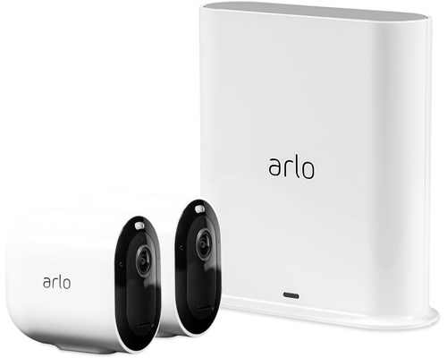 Arlo Pro 3 Vms4240p Basstation Och 2 Kameror