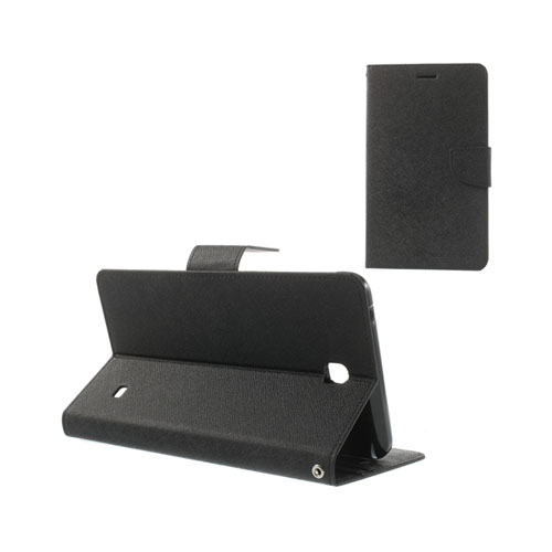 Mercury (Svart) Samsung Galaxy Tab 4 7.0 Läder Flip-Fodral