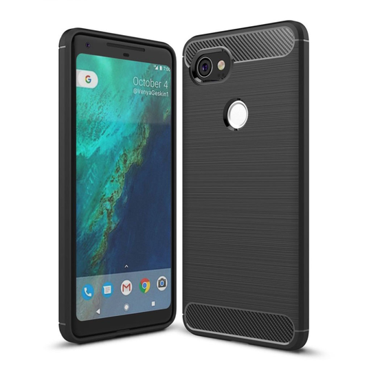 Google Pixel 2 XL Skal med förstärkta hörn - Svart