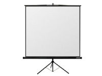 Reflecta CrystalLine Tripod - Projektorduk med stativ - 131 (334 cm) - 1:1 - BetaLux - helsvart