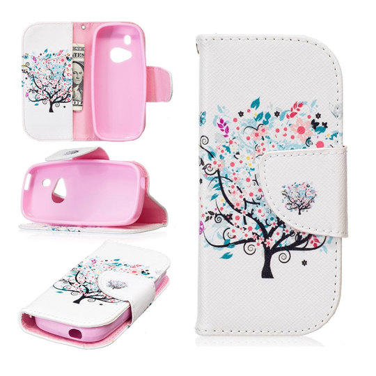 Nokia 3310 läderfodral - Blomträd