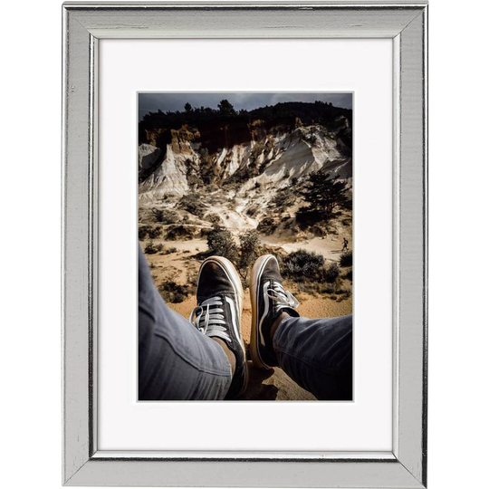 Hama 31673 Växelram akryl Pappersformat: 10 x 15 cm Silver