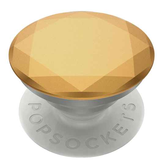 POPSOCKETS Metallic Diamond Medallion Gold