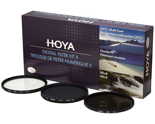 Hoya Filterkit Uv(c) Pol.circ. Ndx8 77mm