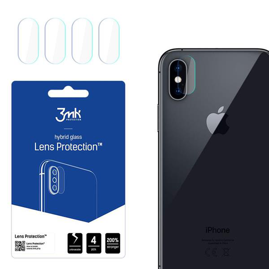 3mk Hybrid Glass Linsskydd iPhone Xs