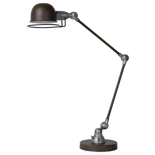 Skrivbordslampa Honore i industriell look