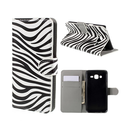 Moberg Samsung Galaxy J5 Fodral - Zebra