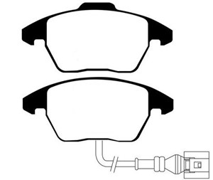 Bromsbeläggsats Ultimax, Framaxel, AUDI,SEAT,SKODA,VW
