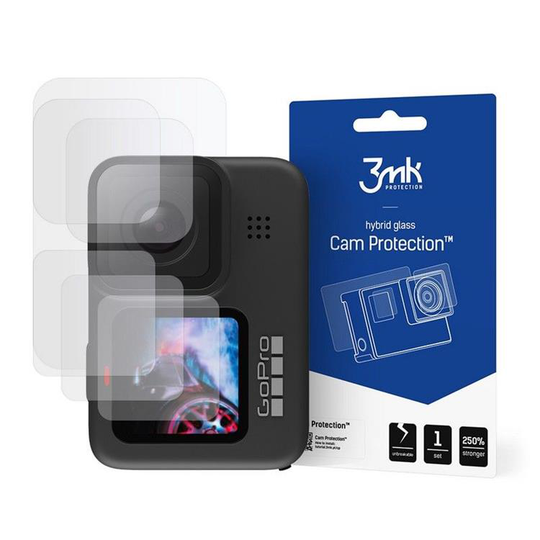 3MK Flexibel Linsskydd GoPro HERO 9/10