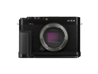 Fujifilm X E4, 26,1 MP, 9600 x 2160 pixlar, X-Trans CMOS 4, 4K Ultra HD, Pekskärm, Svart