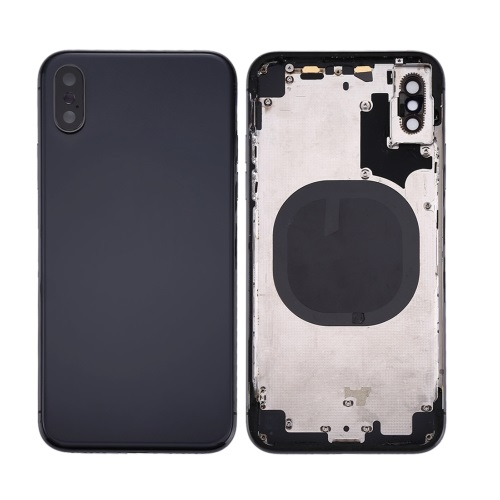 iPhone X Baksida & Ram - Svart