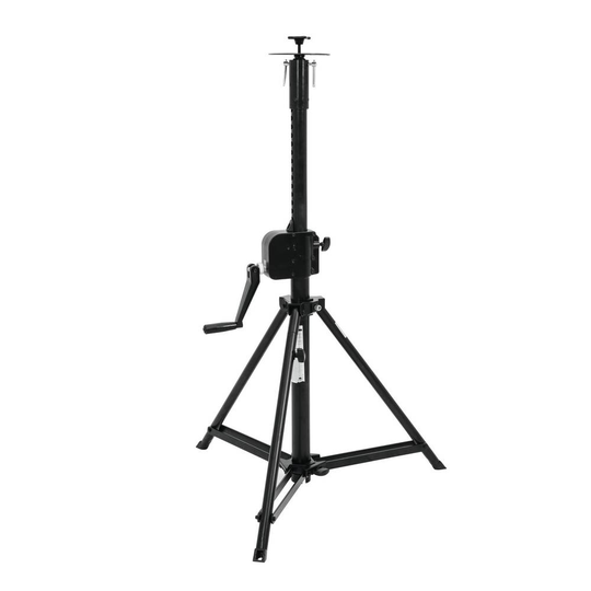 EUROLITE STV-150A Trackerstativ