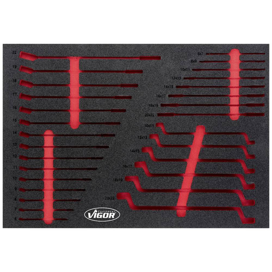 Vigor V6726-L V6726-L Skumgummiinlägg
