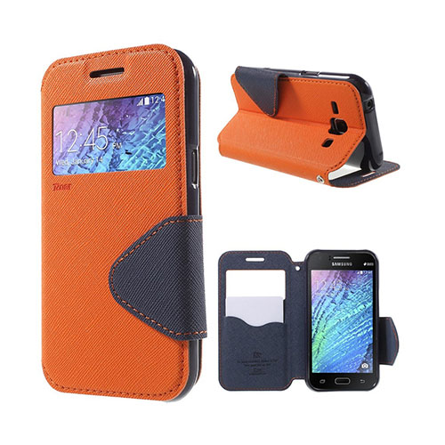 Roar Korea Samsung Galaxy J1 Flip Fodral - Orange
