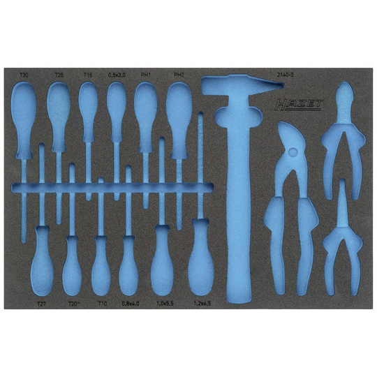 Hazet 163-330L 163-330L Skumgummiinlägg (L x B) 519 mm x 342 mm