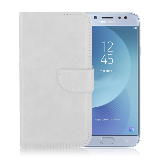 Samsung Galaxy J7 (2017) Case with Card Holder (White)