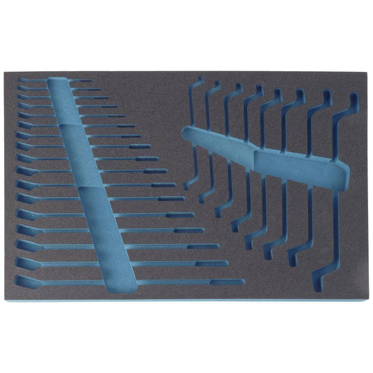 Hazet 163-30L 163-30L Skumgummiinlägg (L x B) 519 mm x 342 mm