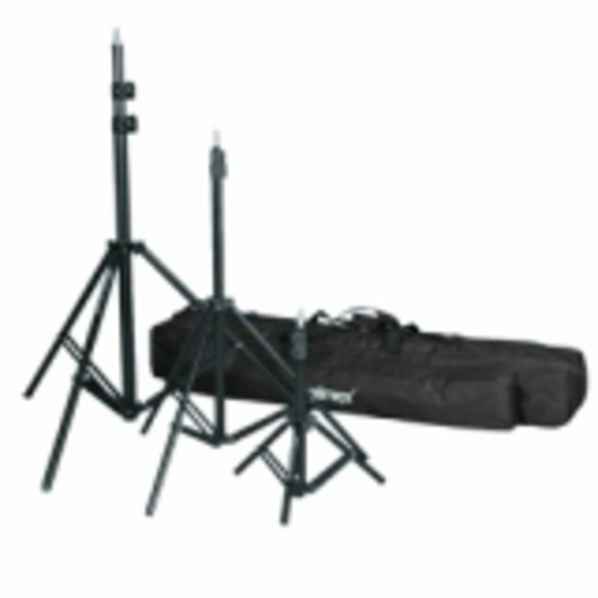 Walimex 15937 Lampstativ Arbetshöjd 42 - 108 cm inkl. väska