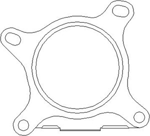 Packning, avgasrör, , AUDI,SEAT,SKODA,VW, 1K0 253 115AB, 1K0 253 115K