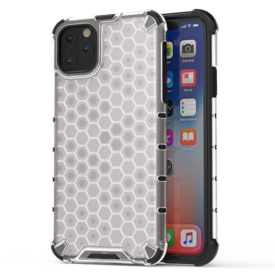 Bofink Honeycomb iPhone 11 Skal - Vit