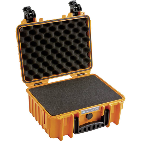 B & W International Friluftsväska outdoor.cases Typ 3000 32.6 l (B x H x D) 365 x 295 x 170 mm Orange 3000/O/SI
