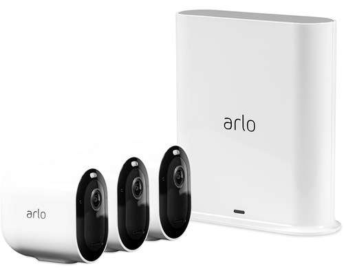 Arlo Pro 3 Vms4340p Basstation Och 3 Kameror