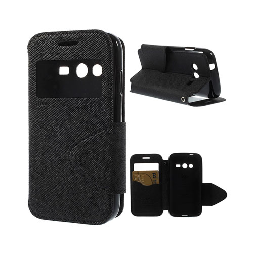 Marklund (Svart) Samsung Galaxy Ace NXT SM-G313H Flip Fodral