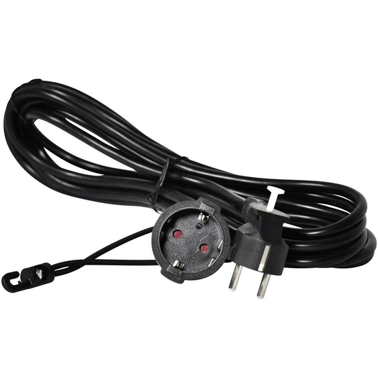 Easyout EO-780803 Ström Förlängningskabel 16 A Svart 5.00 m