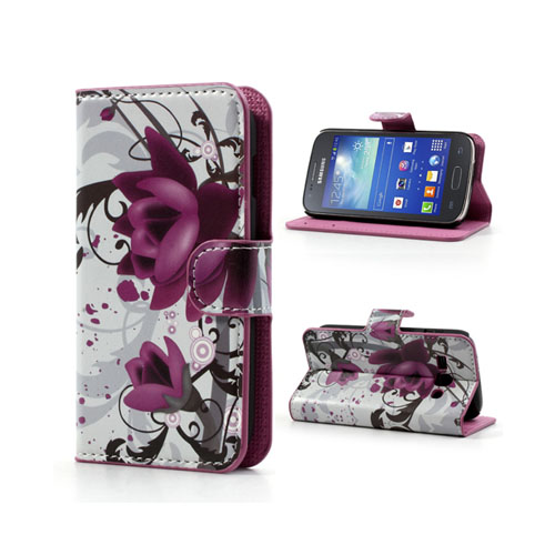 Moberg (Lotus) Samsung Galaxy Ace 3 Flip-Fodral