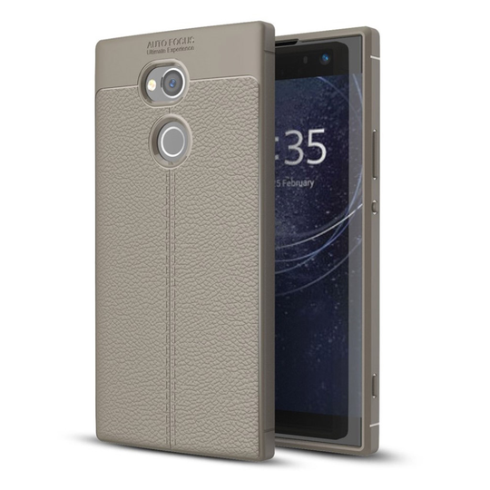 Sony Xperia XA2 Ultra Läckert silikon skal - Grå