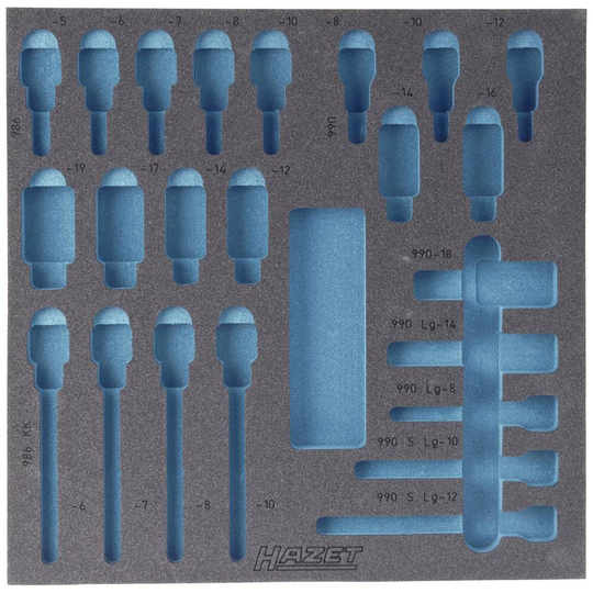 Hazet 163-119L 163-119L Skumgummiinlägg (L x B) 344 mm x 342 mm