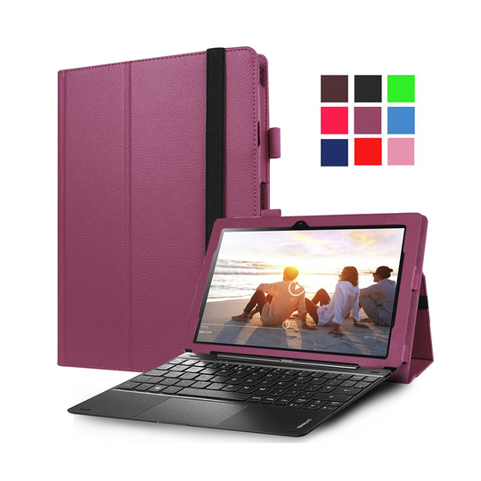 Amdrup Läderfodral för Lenovo Miix 310 - Lila