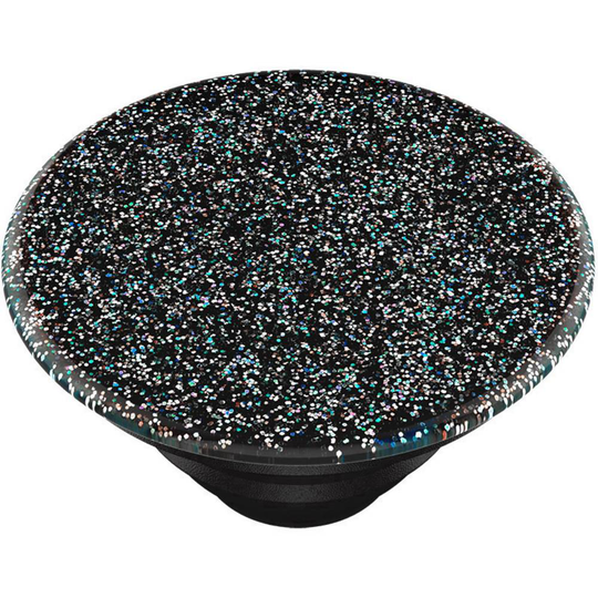POPSOCKETS 842978138947 Stativ för mobiltelefon Svart, Glittereffekt N/A