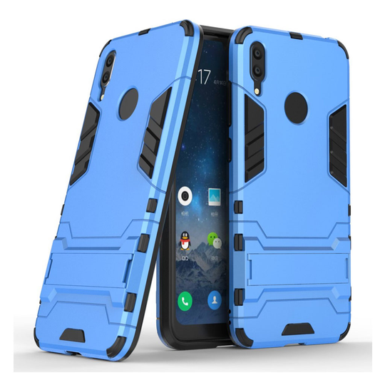 Huawei Y7 2019 skyddsskal - Ljusblå
