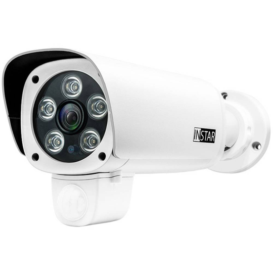INSTAR IN-9008 Full HD PoE white 10093 LAN IP Övervakningskamera 1920 x 1080 pixel