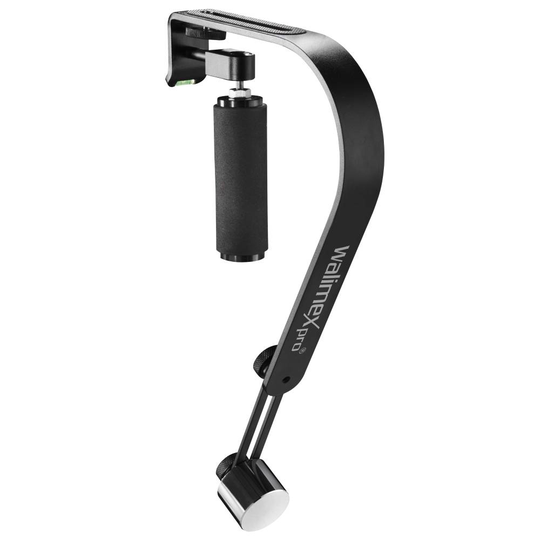 Walimex Pro Schwebestativ easy Balance three Gimbal mekanisk 1/4 Svart Tillåten belastning upp till vikt 1 kg