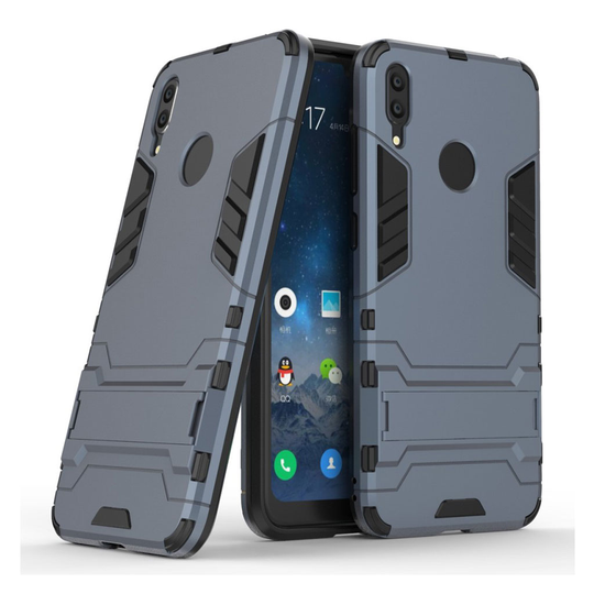 Huawei Y7 2019 skyddsskal - Mörkblå