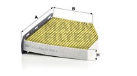 Kupefilter, AUDI,SEAT,SKODA,VW, 1K2 819 653 A, 1K2 819 653 B, 1K2 819 653, 1K2 819 669