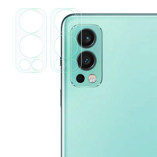 [2-PACK] Linsskydd Härdat Glas OnePlus Nord 2 5G Skärmskydd
